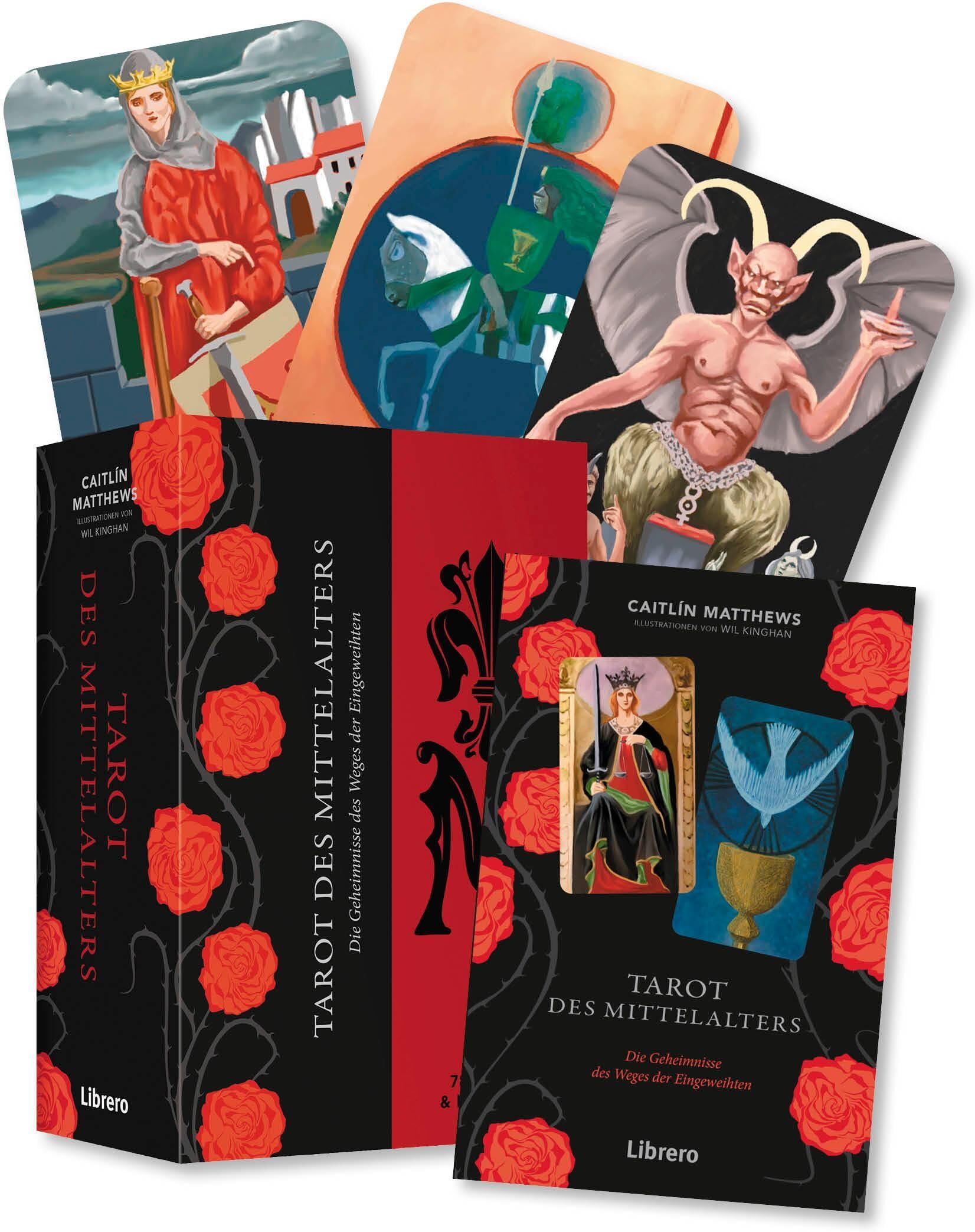 Caitlin Matthews - Tarot des Mittelalters: Die Geheimnisse des Weges der Eingeweihten - Preis vom 14.10.2026 23:07:16 h