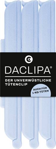 DACLIPA 4170000254492 Tütenclip 3 in 1 Eisblau