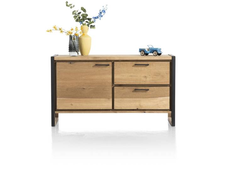 Henders & Hazel Metalo Sideboard Eiche Furnier/Metallgestell