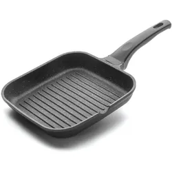 Lacor - 24123 - Bräter Glatt Eco Stone 24 cm - Schwarz