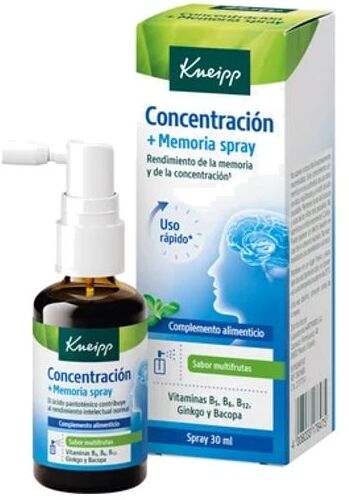 Kneipp Spray Bucal Concentracion+Memoria