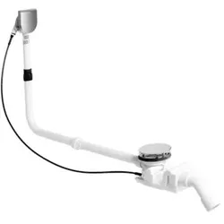 Bette Plus 5 Ablaufgarnitur B627-901 d= 90mm, 725mm, verlängert für Silhouette, chrom