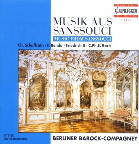 Berliner Barock-Compagney - Musik aus Sanssouci - Preis vom 11.10.2026 03:10:56 h