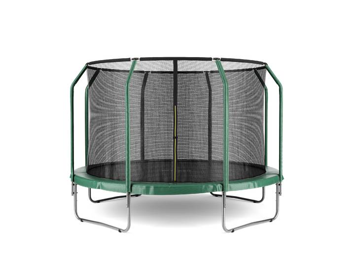 Trampolin 400 cm inkl. Sicherheitsnetz grün