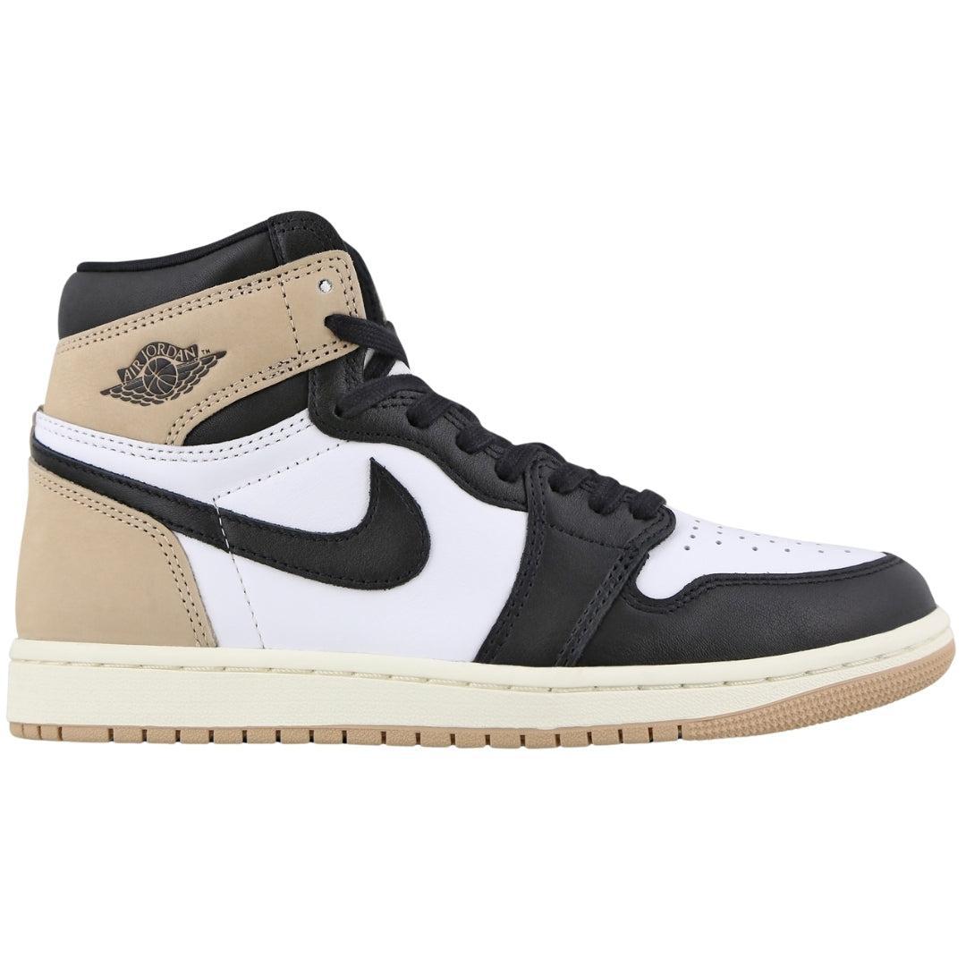 Nike Dames Air Jordan 1 Retro Leren Hoogcut Sneakers (Bruin)