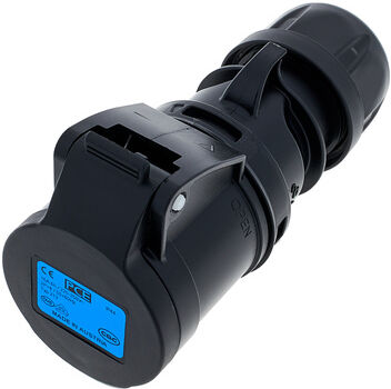 PCE 213-6x Shark 16A 3pol 230V F Schwarz