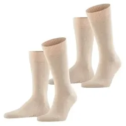 Falke 2P Happy Socks Sand Gr 39/42 Herren