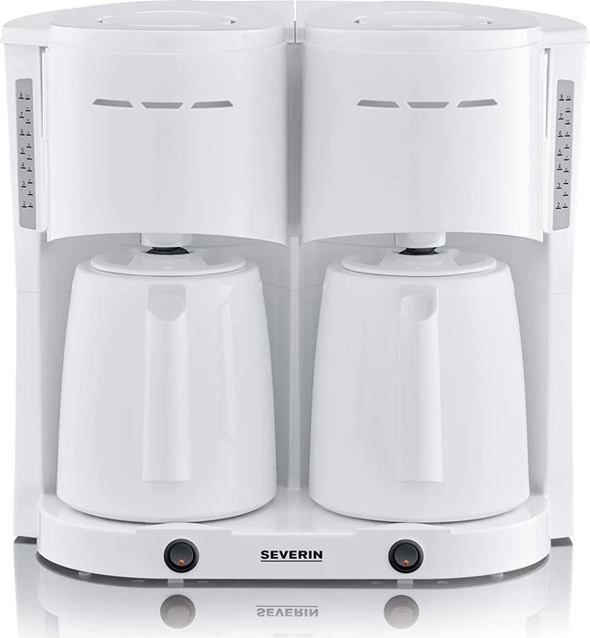 Severin KA 9314 Kaffeemaschine Weiss Fassungsvermögen Tassen=16 Isolierkanne (KA 9314)