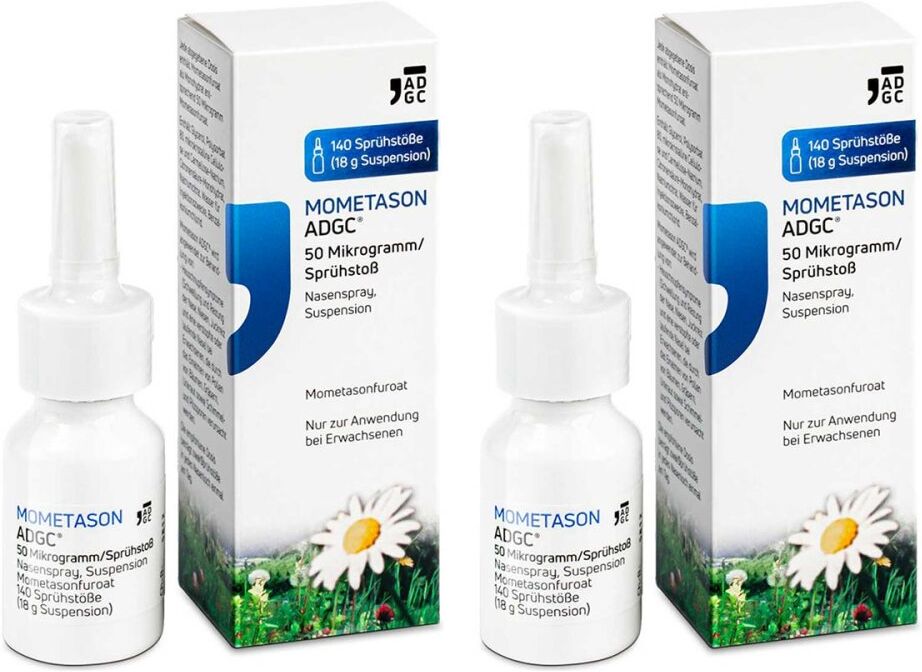 Mometason ADGC 50 µg/Sprühstoß Nasenspray 140