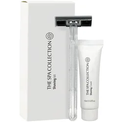 Rasierset weiß - Rasierer & Rasierschaum - The Spa Collection (Karton mit 250 Stück)
