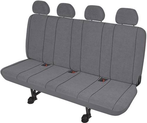 HP Autozubehör 22416 Sitzbezug 5teilig Polyester Grau Rücksitzbank (4er)