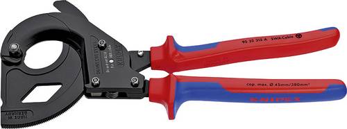 Knipex 95 32 315A Ratschen-Kabelschneider Geeignet für (Abisoliertechnik) stahlarmierte Kabel 45mm 380mm²