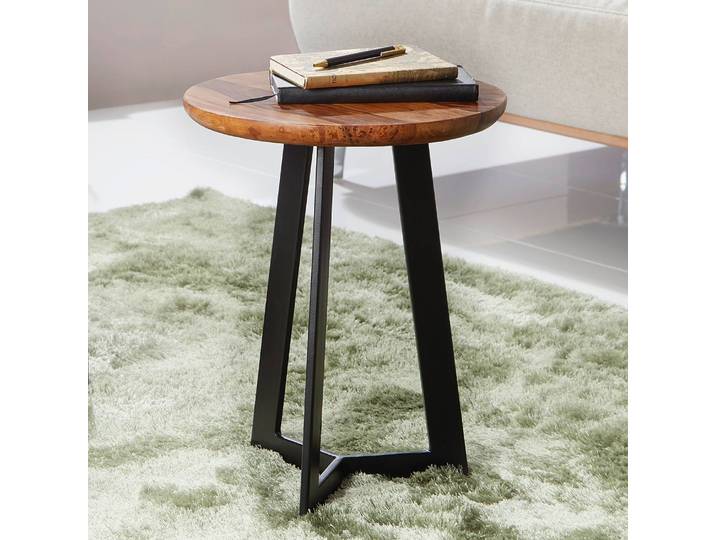 Bout de canapé Quinton 45cm Marron