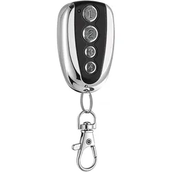 VEVOR Garagentoröffner Handsender 4 Tasten 35 m Reichweite Fernbedienung, Ersatz für ZTQ800, ZTQ1000, ZTQ-1/2HP, ZTQ-3/4HP & EIKIA600, 4-Tür-Steuerung, 12V 27Ah Batterie, Rolling-Code-Verschlüsselung
