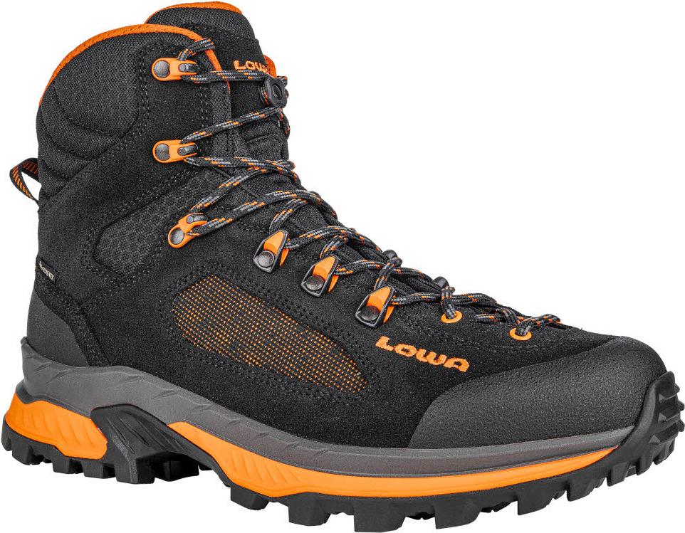 LOWA RANDIR GTX MID, Männlich, Erwachsener, Schwarz, Grau, Outdoor-Schuhe, Wandern, Trecken, standard