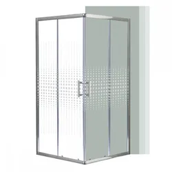 Spirit Matrix 80x80 quadratische Duschabtrennung
