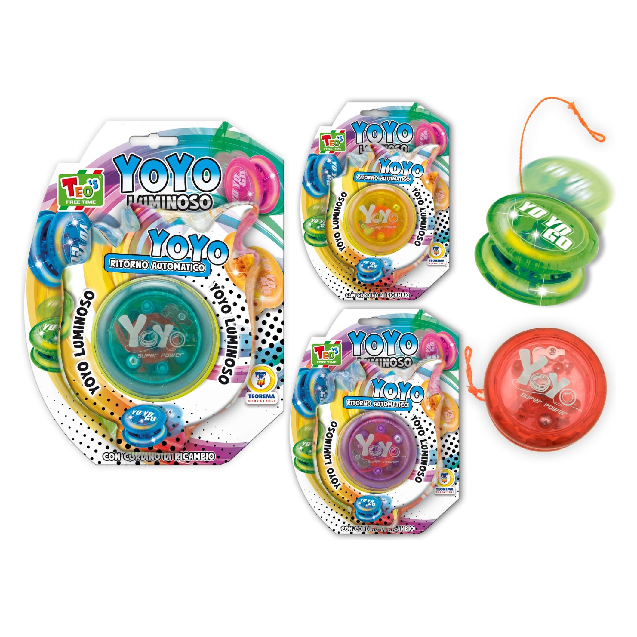 Teorema Teo'S - Yoyo Luminoso Con Ritorno Automatico (57531186)