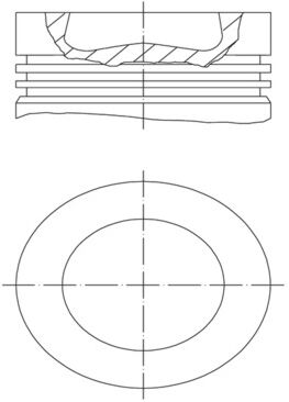 Mahle Kolben 028pi00155001