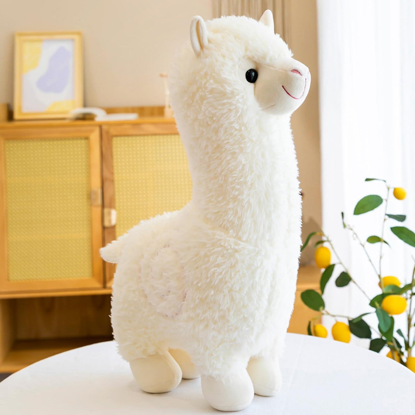 Lustrens Pluche Lama Knuffel Dier