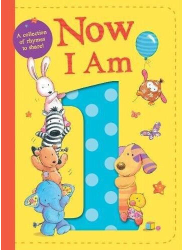 Little Tiger Press Now I Am 1 by Rachel Baines   My First Birthday Book for Babies and Toddlers