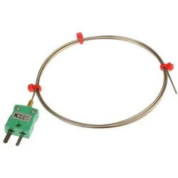 RS PRO K insulated thermocouplw/plug,1.5x1000mm, Automatisierung