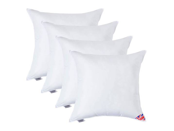 FÜLLKISSEN 4er-Set – 80/80 cm, Super-Mikrofaser