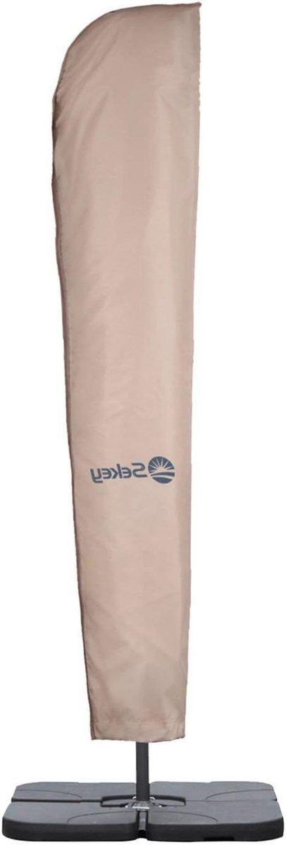 Parasolhoes Taupe - Waterdichte en UV-bestendige afdekhoes voor je terras - 265 cm