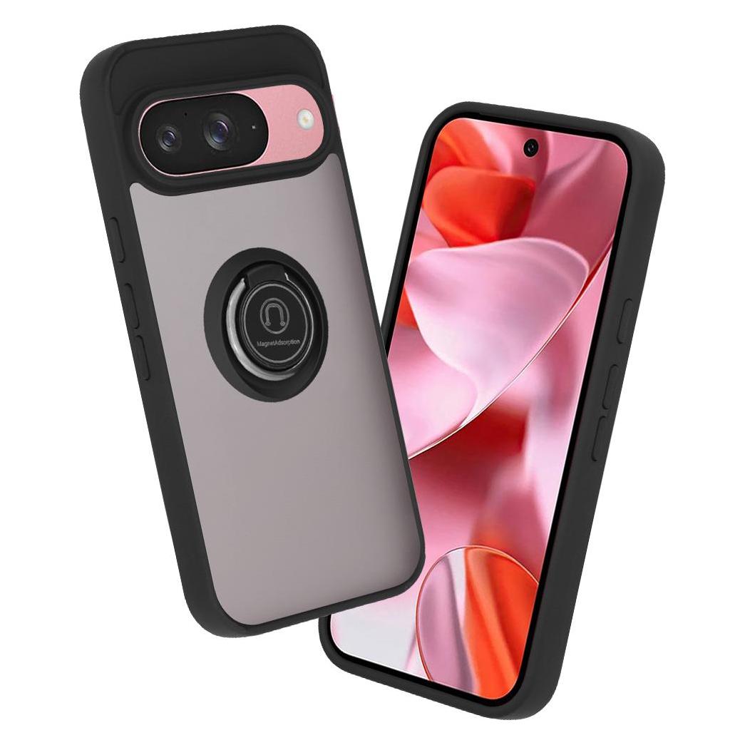 Techsuit - Glinth - Google Pixel 9 / 9 Pro - Black (Google Pixel 9, Google Pixel 9 Pro) (56362926)