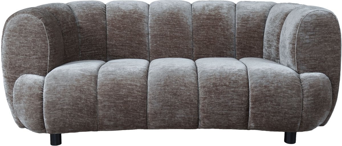 Bank Logan Taupe - 2-zits moderne bank voor de woonkamer