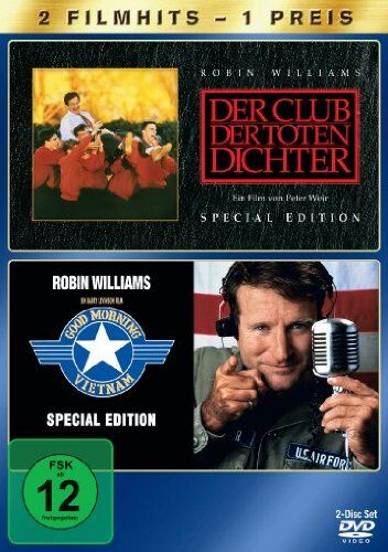 Peter Weir - Der Club der toten Dichter / Good Morning, Vietnam [2 DVDs] - Preis vom 09.10.2026 07:28:09 h