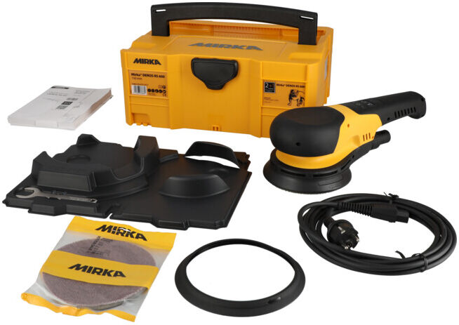 Mirka Machine à poncer rotative DEROS RS 600 150 mm avec mallette (MRS6002100CA)