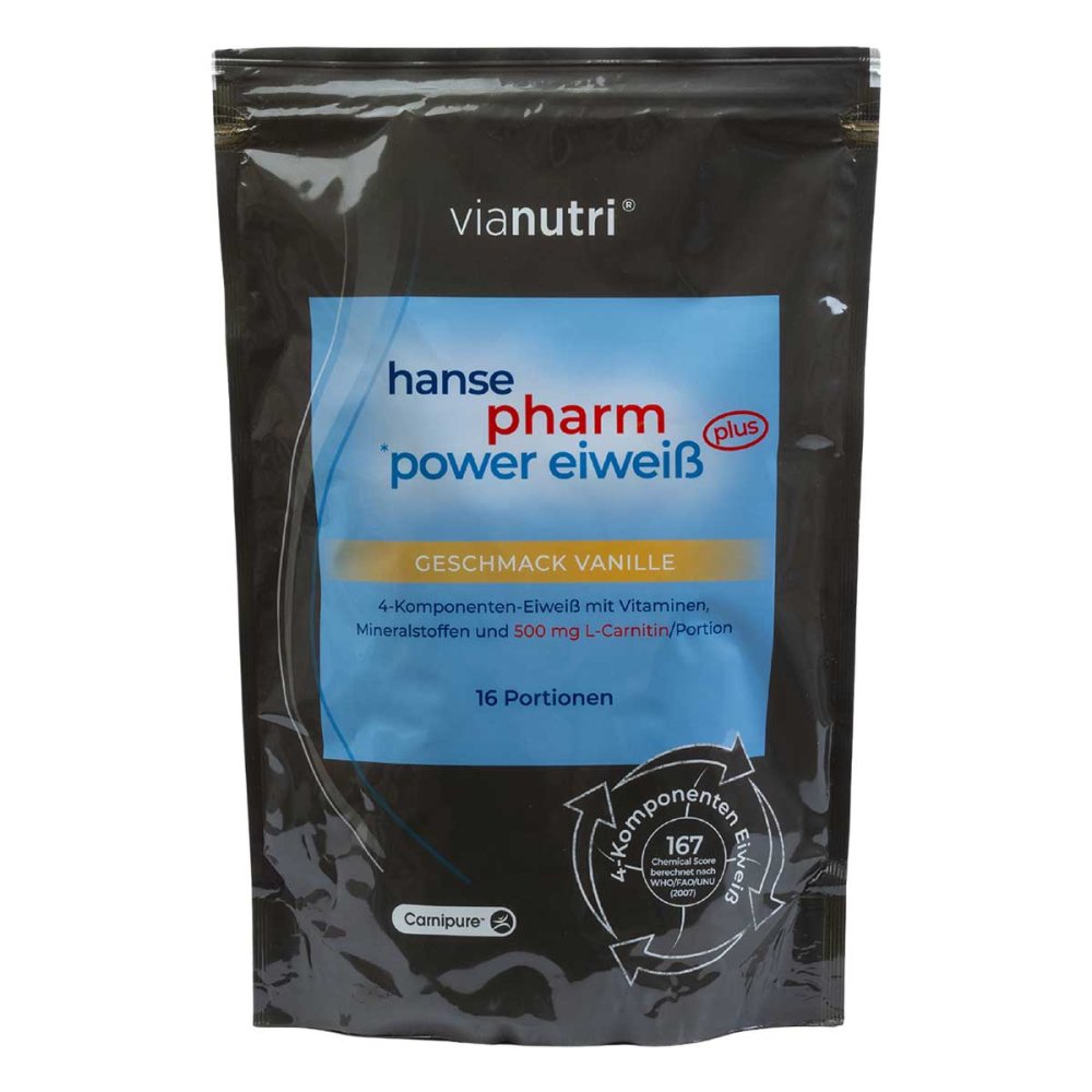 Vianutri GmbH Power Eiweiss Plus Protein Shake Pulver Vanille 20165973