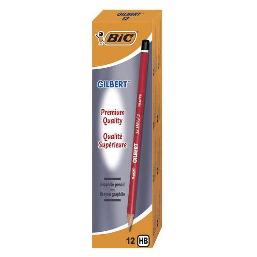 Bic Bleistift Gilbert HB (HB, 12x) (857600)