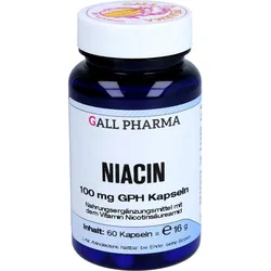 Niacin 100 mg Gph Kapseln 60 ST