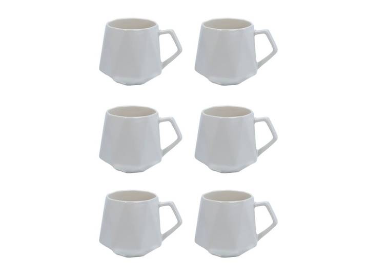 TEETASSE in Feinschliff Optik 350 ml (6-tlg.)