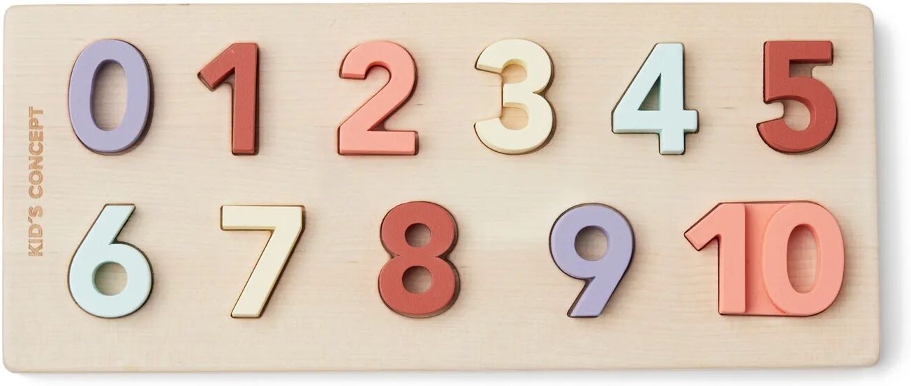 Kid's Concept Puzzle Nombres à encastrer Non teinté taille unique