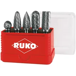 Ruko, Fräser, HM-Frässtifte-Satz 5tlg. 11600