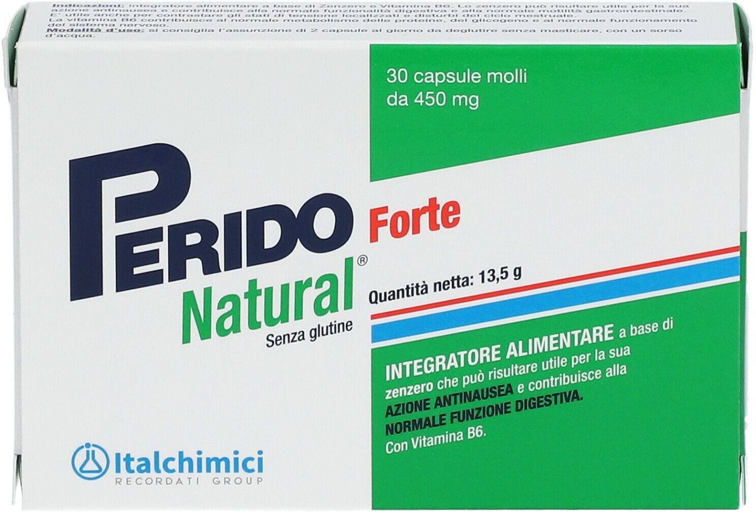 ITALCHIMICI SpA Italchimici, Perido Natural Forte, 30 Softgel