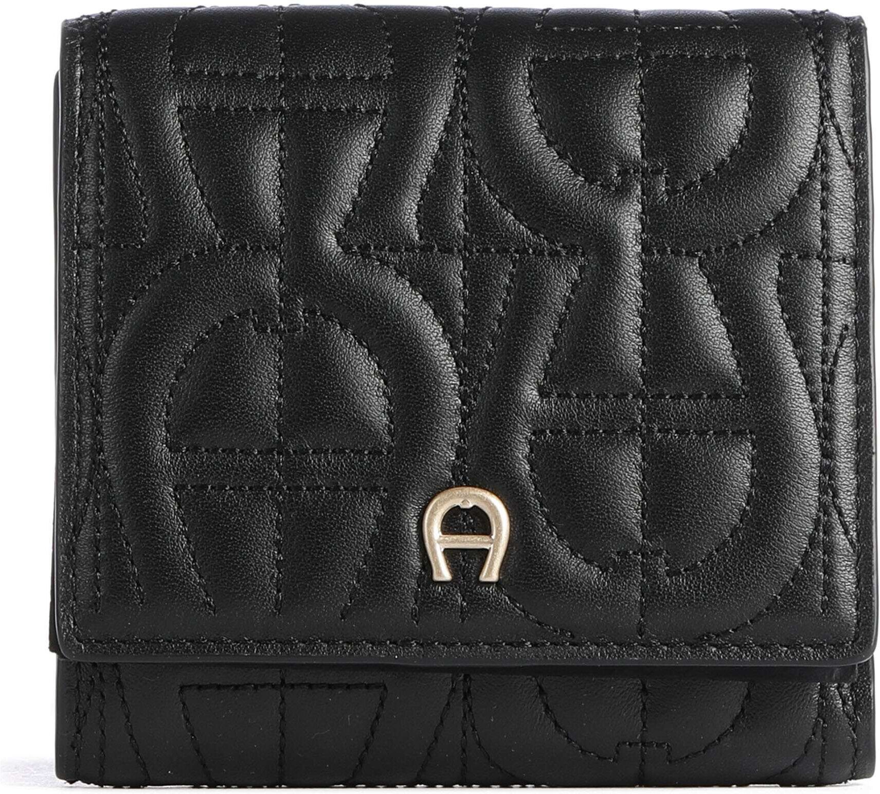 Aigner Diadora Geldbörse, schwarz