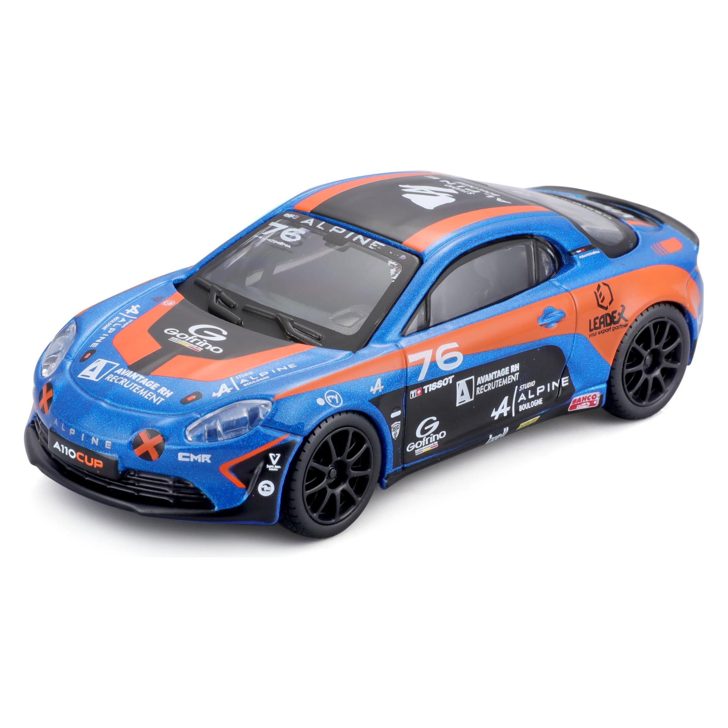 Bburago 18-38303 - RACING - ALPINE A110 CUP - 1:43 (22231)