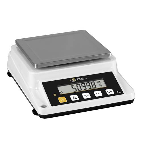 PCE Instruments Tischwaage PCE-BSK 5100 bis 5100 g|Stückzählfunktion |batteriebetrieben |Libelle |externe Kalibrierung