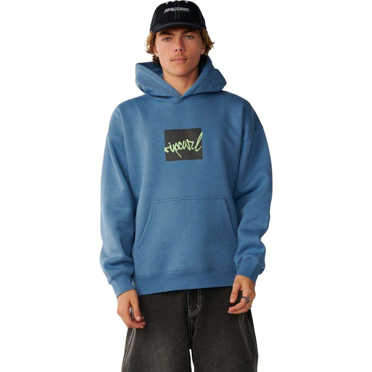 RipCurl RIP Script Icon Hood bluefin (2361) S 0F7MFL-2361-S