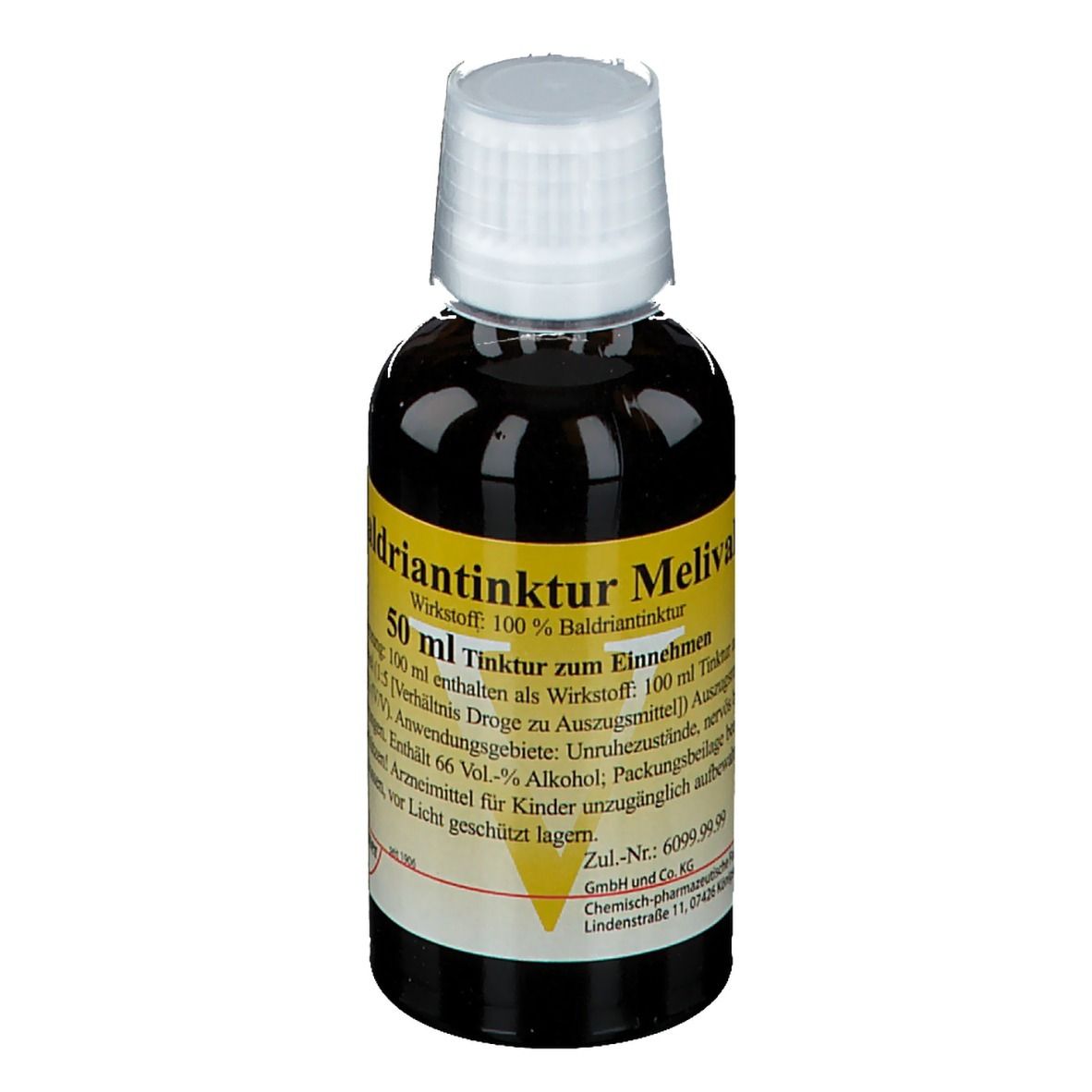Baldriantinktur Melival 50 ml Tinktur