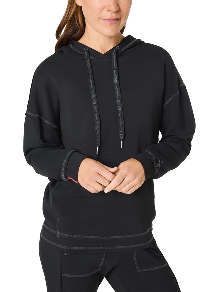 Timezone Hoodie in Schwarz - L
