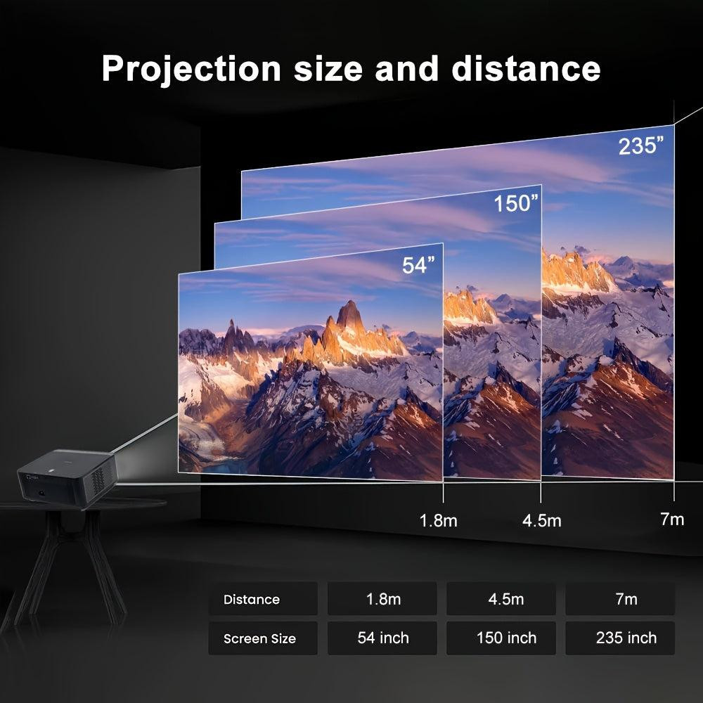 Selius Mini Smart Projector - Draagbare Full HD 1080p Cinema Projector
