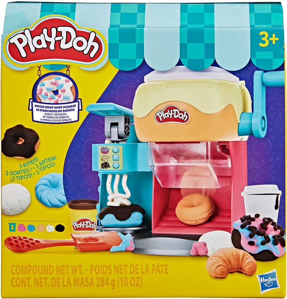 Play-Doh Manualidades Donut Drop Shop Set de juego Hasbro.