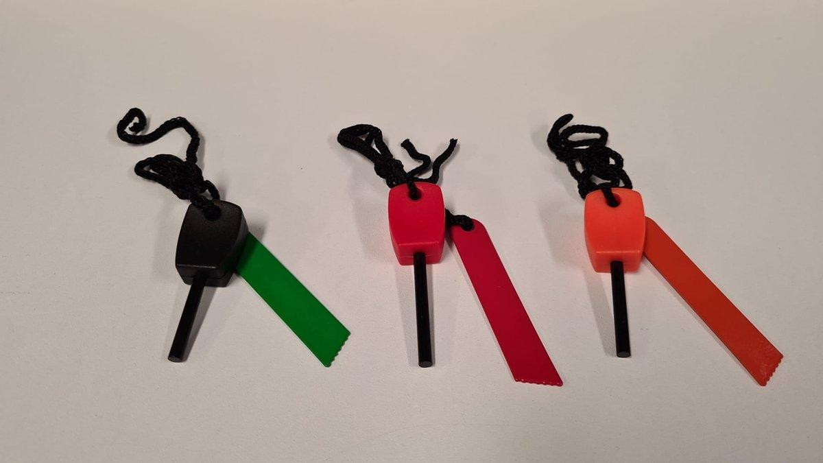 Go Go Gadget Magnesiumstokjes Overlevingsset Ontsteker - 3 stuks