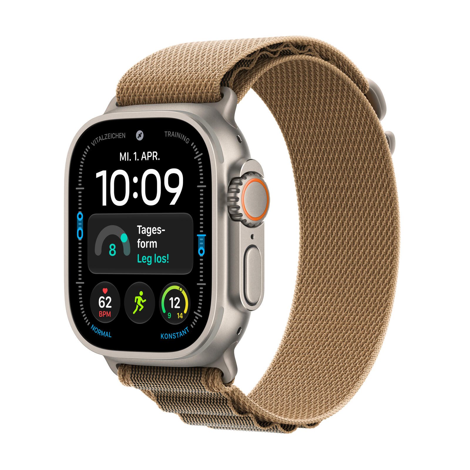 Apple Watch Ultra 4 Titan Natur (GPS + Cellular) 49mm MJAG4QF/A