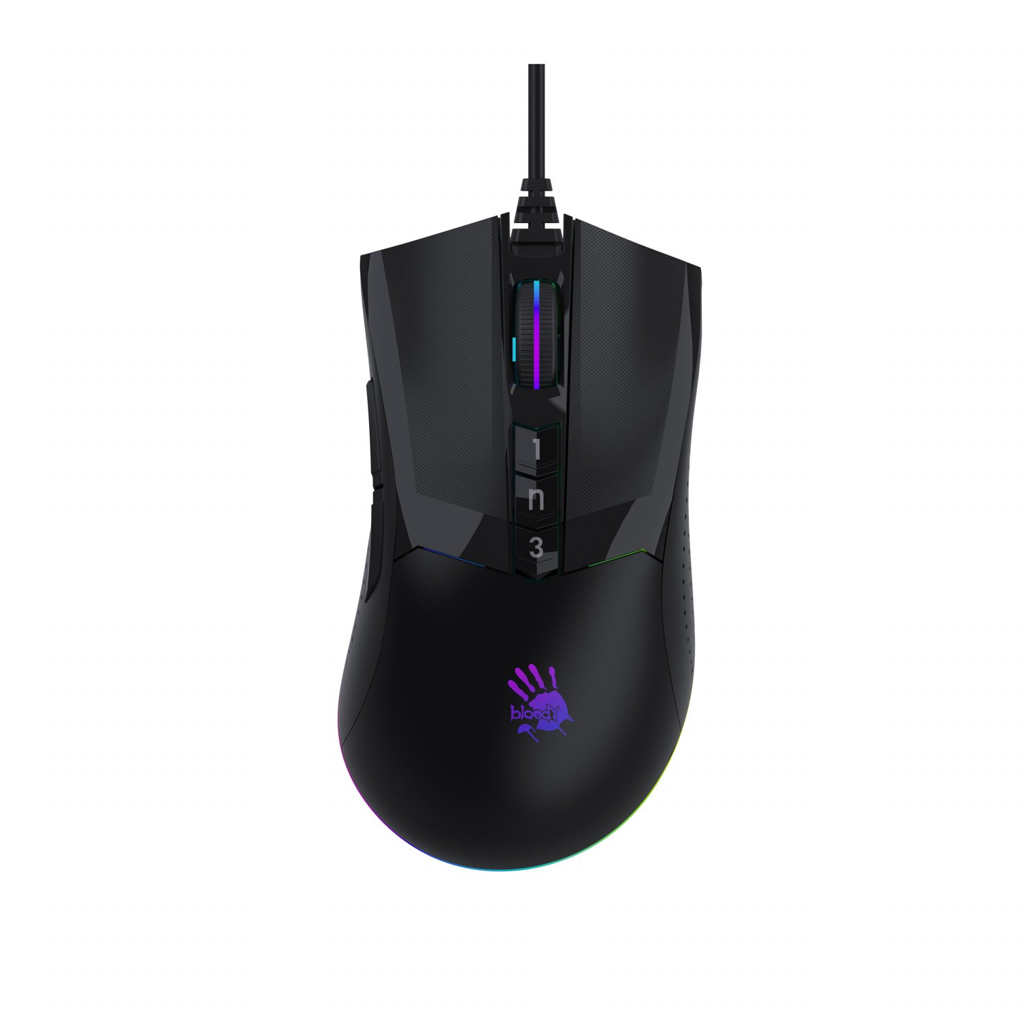 A4tech Bloody W90MAX Gaming-muis, USB, zwart