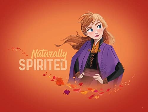 Komar Disney Frozen 2 Anna Autumn Spirit Poster Multicolour B: 70 cm, H: 50 cm